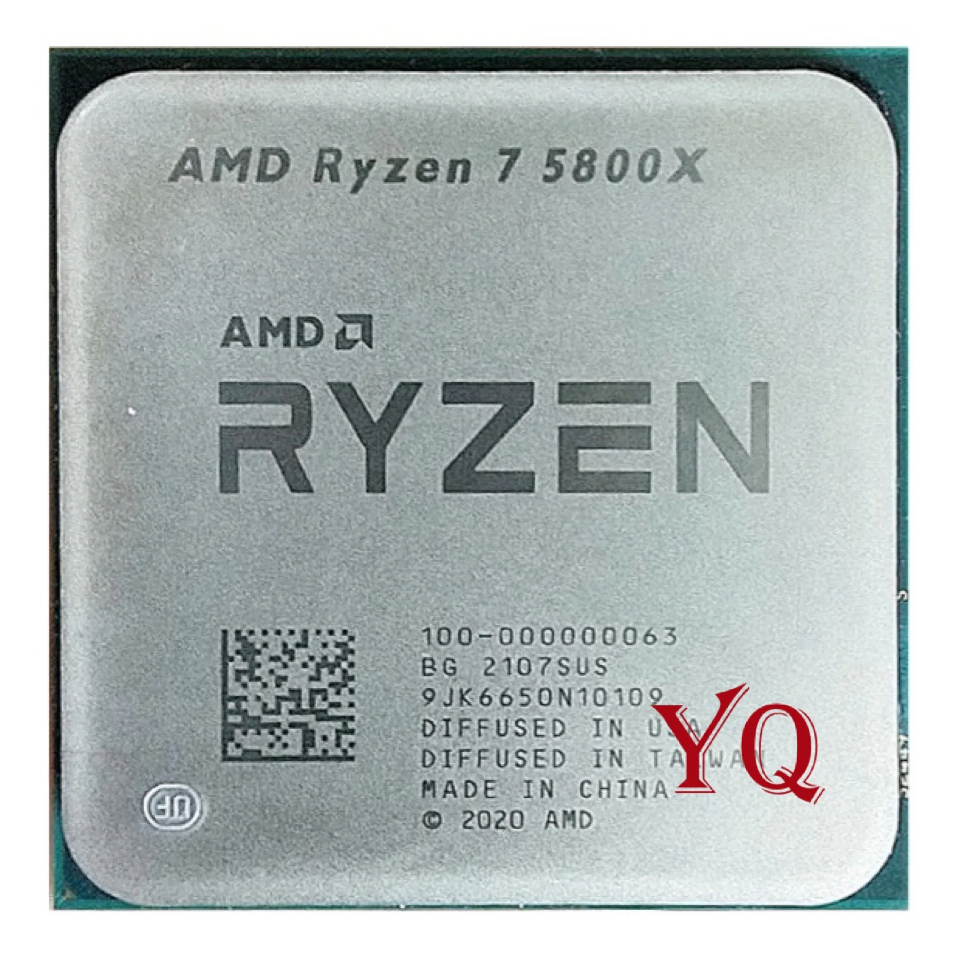 AMD Ryzen 7 5800X R7 3 8 ГГц Восьмиядерный 16-нить Процессор процессор 7NM L3 = 32 м 100-000000063