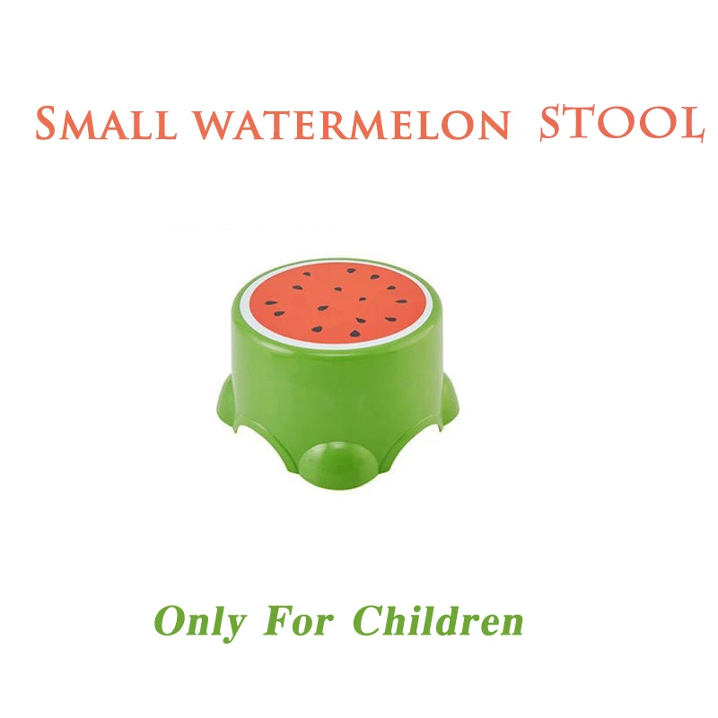 Children's Bathroom Bath Chair Cartoon Fruit Shape Shoes Changing Foots Stepping Cute Non-Slip Stable And Practical Small Stool