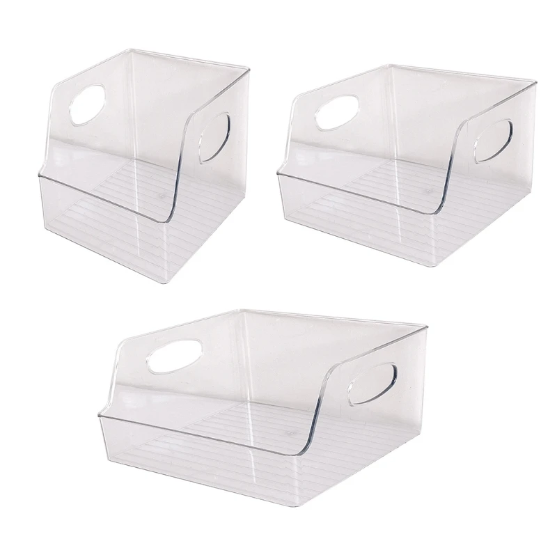 Small/Medium/Large Desk Organizer Holder Acrylic Stationery Holder Bathroom Supplies Book Magazine Case