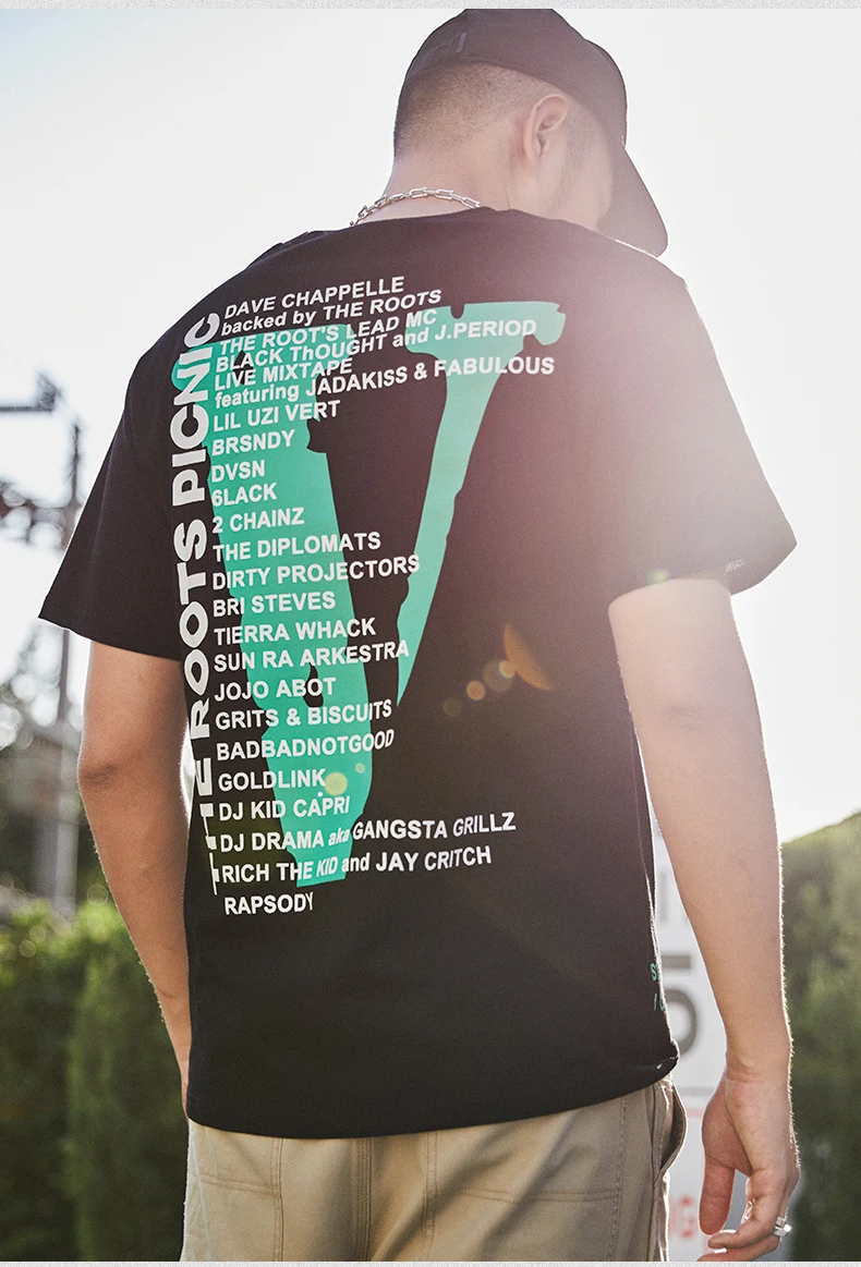 VLONE short sleeved summer pure cotton 
