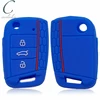 Cocolockey Silicone Car Key Cover Case Protect for VW Polo 2016 Golf 7 MK7 for Skoda Octavia Combi A7 for SEAT Leon Ibiza CUPTRA ► Photo 3/6