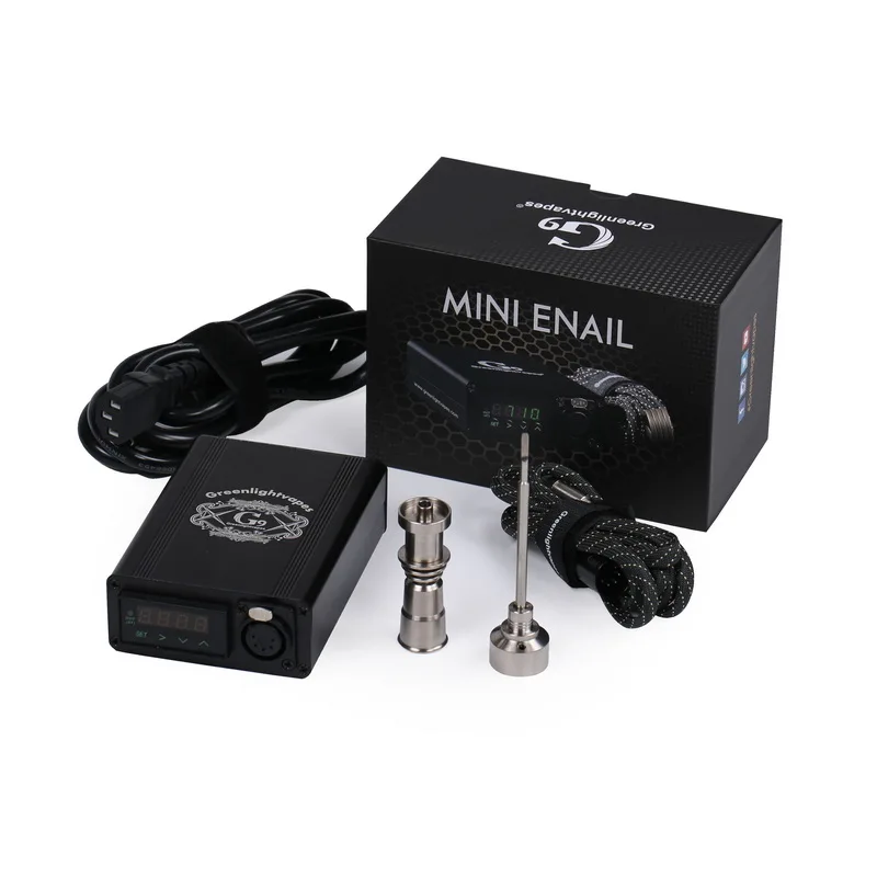 Прецизионный температурный контроль G9 Mini Enail Электрический dab nail dabber восковые