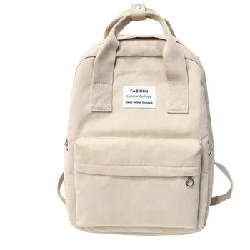 

Female Backpack Fashion Women Girl Students Canvas Shoulder Bag School Bag Travel Tote Backpack mochilas mujer 2020 #Zer