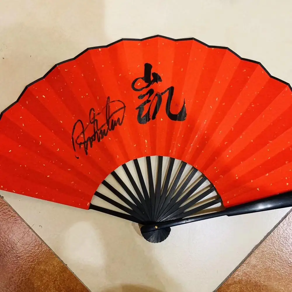 Hand signed TFBOYS автографы вентиляторы красный вентилятор пятая годовщина Китайский Поп 919A