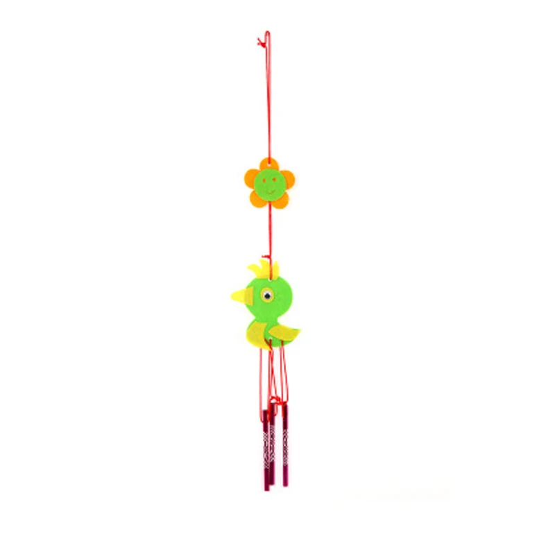 6 Sz Паровая игрушка для детей DIY Wind Chime Handmad Wind Bell, игрушка-головоломка для детей, ручная игрушка для рукоделия, игрушки из мультфильма, из нетканого материала, Wind Chime - Цвет: 6