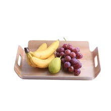 Креативные предметы интерьера набор посуды высокого класса Fraxinus mandshurica деревянный фруктовый поднос отель Континентальный твердый деревянный поднос