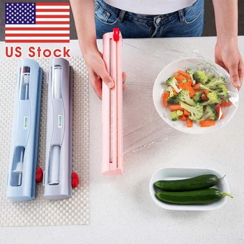 

1PC Cling Film Cutter Creative Kitchen Practical Gadgets Plastic Wrap Dispensers Kitchen Tool Accessories