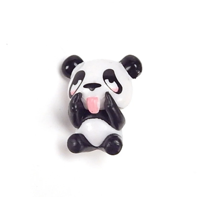 Милая панда магниты на холодильник Смола Украшение на холодильник стикер 3D Панды магниты на холодильник Сообщение Примечание стикер - Цвет: 5