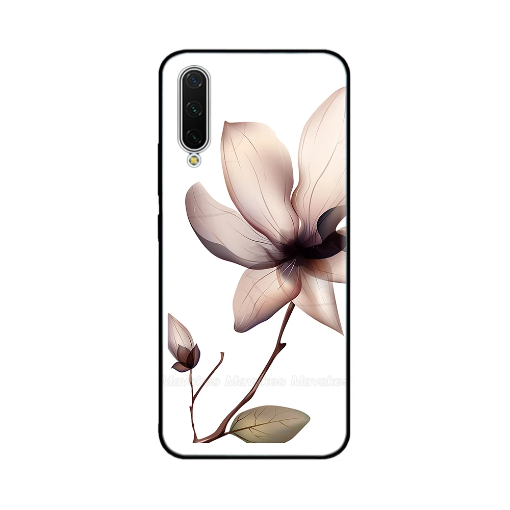 neck pouch for phone Silicone Case For Xiaomi MI A3 Case Cute Cartoon Funda Phone Case For Xiomi Xiaomi MI A3 Bumper Coque MiA3 A 3 Soft Cover Case best iphone wallet case Cases & Covers