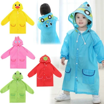 Raincoat Kids Cartoon Animal Style Waterproof Kids Raincoat Baby Raincoat for Children Rain Coat Rainwear Rain Coat Kids 2