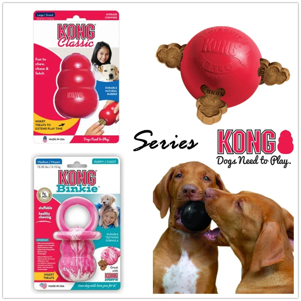 rubber kong dog toys