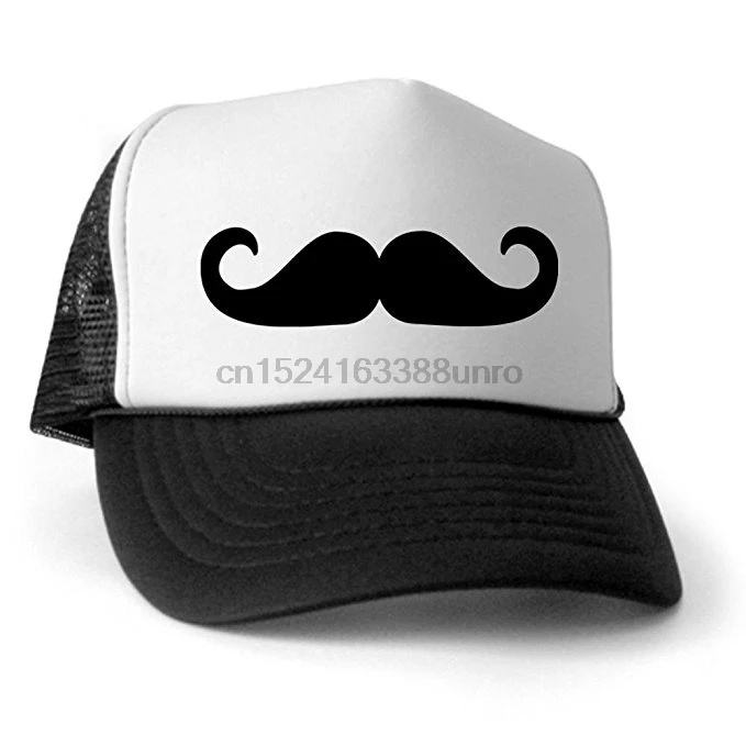 

Mustache Trucker Hat - Trucker Hat Classic Baseball Hat Unique Trucker Cap