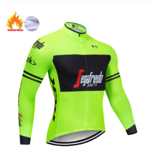 Winter Jersey18 Зимняя Теплая Флисовая одежда для велоспорта, одежда для велоспорта/майки для велоспорта/Одежда для горного велосипеда Ropa Ciclismo - Цвет: Winter Jersey18