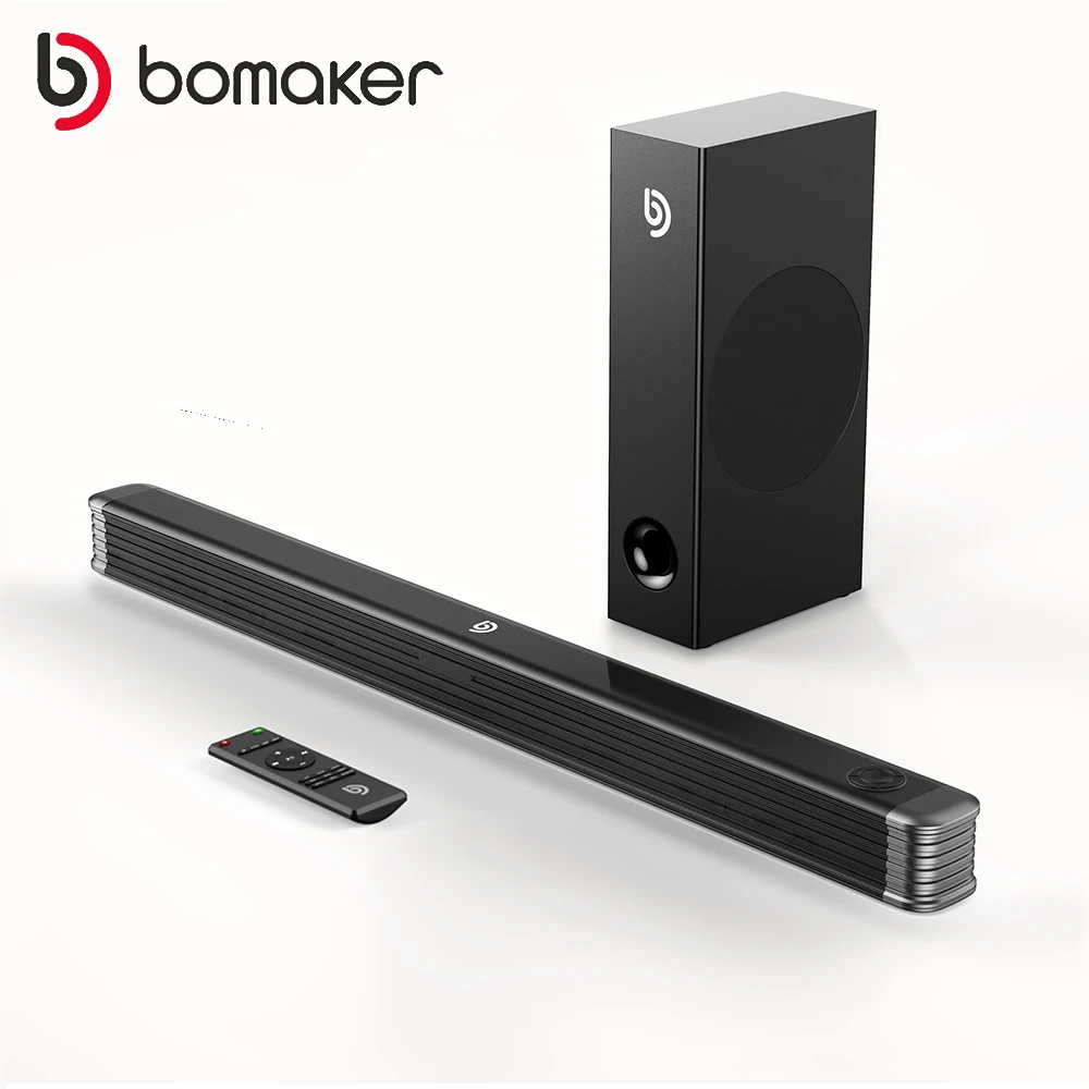 Звуковая панель BOMAKER 150 Вт 2.1 для ТВ домашний кинотеатр Bluetooth колонка звуковая