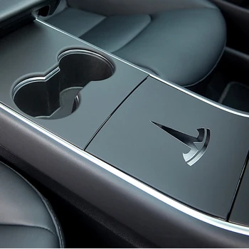 

Car Center Console Epoxy Glue Sticker Central Control Carbon Fiber Protector Inter Decoration For Tesla Model 3 Car Accessories