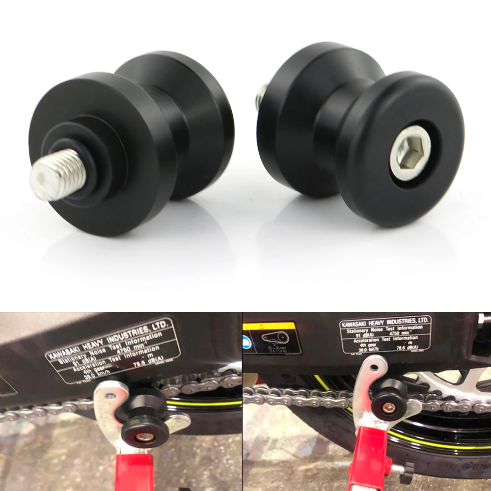 Для Yamaha YZF-600R R3 R25 R6 FZ1 FZ6/R FZ8 YZF-R1 MT-01 Φ MT09 FZ09 MT-03 Swingarm Катушки слайдер подставка Bobbins |