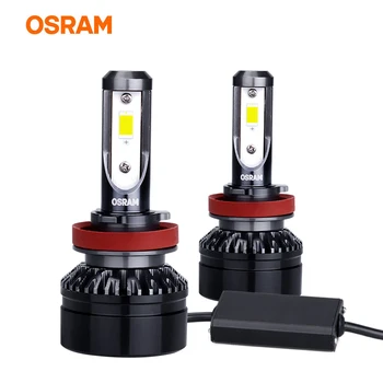

OSRAM Lampada H11 Led Mini Car LED Headlight 6000K H16 H8 Fog Bulb 25W 12V Automobiles Headlamp светодиодные лампы h11 1 Pair