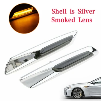 

For BMW E60 E90 E91 E92 E81 E82 E87 E88 Side Marker Light Auto 1 Pair LED