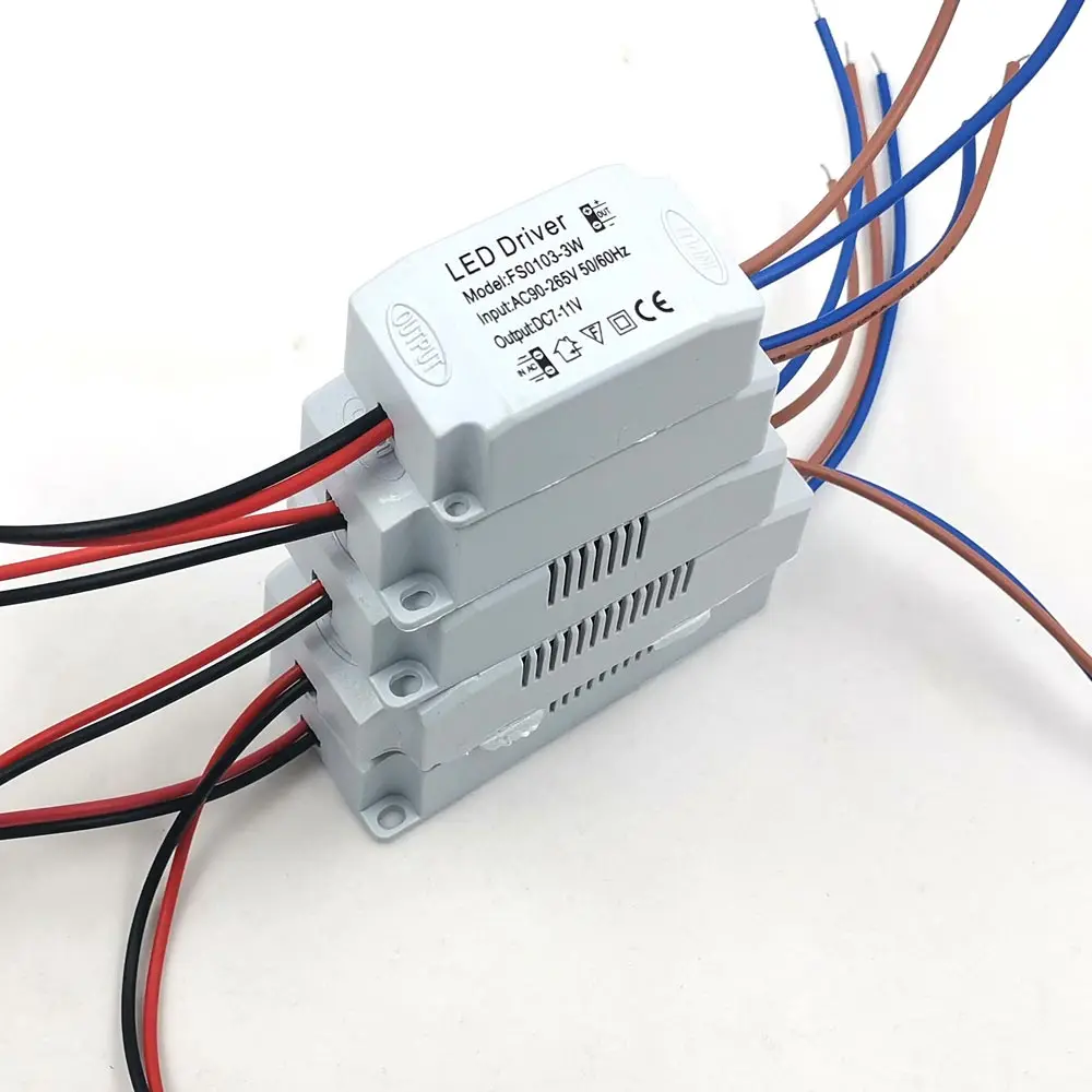 Led Light Driver 3w5w7w10w12w20w30w Led Driver Adapter For Cob Light ...