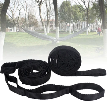 

2Pcs 200cm Tied Rope Accessories Yoga Aerial Garden Park Portable Hammock Strap Outdoor Tree Hanging Hiking Camping Adjustable