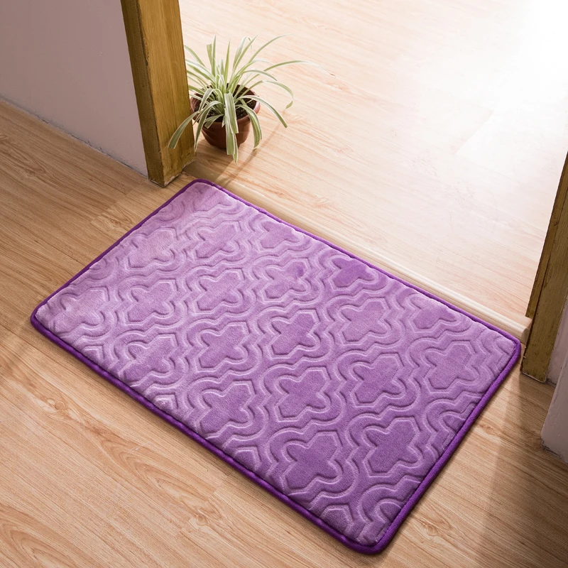 Anti-slip Anti-fatigue Bathroom Kitchen Floor Mat Entrance Doormat Washable Balcony Area Rug Living Room Bedroom Carpets