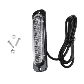 

18W Flash Light LED Truck Motorcycle Trailers Universal Safety Hazard Strobe Aluminum alloy