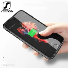 Аккумулятор Чехол для Iphone 6 6s 7 8 4000/5500mah зарядное устройство для Iphone 6 6s 7 8 Plus тонкий внешний пакет резервного копирования Чехол