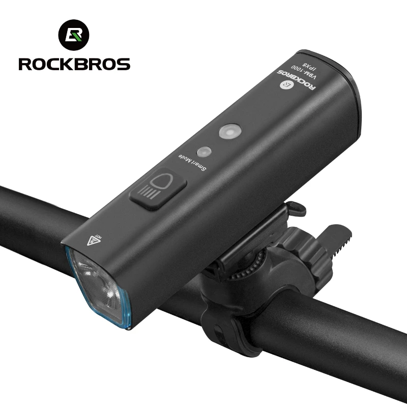 Rockbros インテリジェント振動センサー 1000ルーメン 5モード バイクヘッドライト Led懐中電灯 バイクアクセサリー Bicycle Light Aliexpress Rockbros インテリジェント振動センサー 1000ルーメン 5モード バイクヘッドライト Led懐中電灯 バイクアクセサリー Bicycle Light Aliexpress