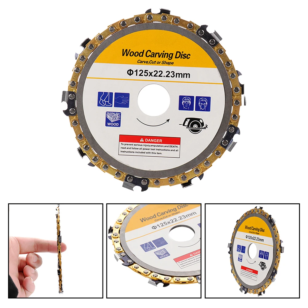 Carbide Grinder Disc Angle Grinder Chain Saw Disc Blade Wood Carving