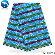 LIULANZHI хлопок африканская ткань для одежды голландский воск принт ткань Анкара воск 6 ярдов ML9H1688-99