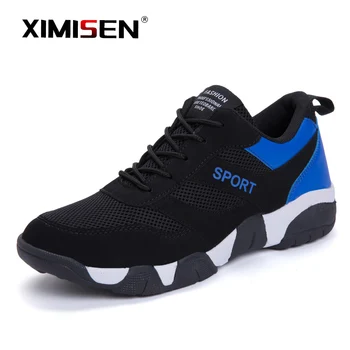 

XIMISEN Men Casual Shoes Light Sneakers 2019 New Autumn Comfort spring Outdoor Breathable Casual Flats Shoes Men