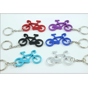 

Bike Shaped Wine Openers Keychain Bicycle Keyring Bottle Openers Kitchen Tools Bar Accessories