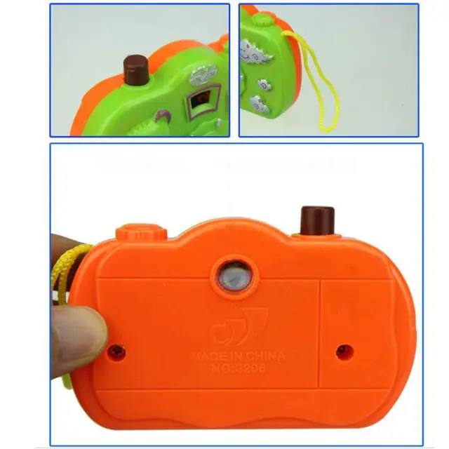 1pcs Baby children Play Projection Camera Animal Model Light Projection Education Learning Toy Kids Christmas birthday Gift 5