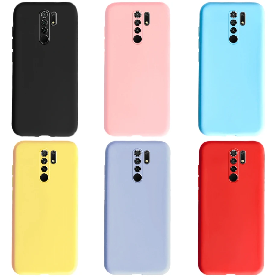 Funda COOL Silicona Para Xiaomi Redmi 9 (Azul) - Accel Movil