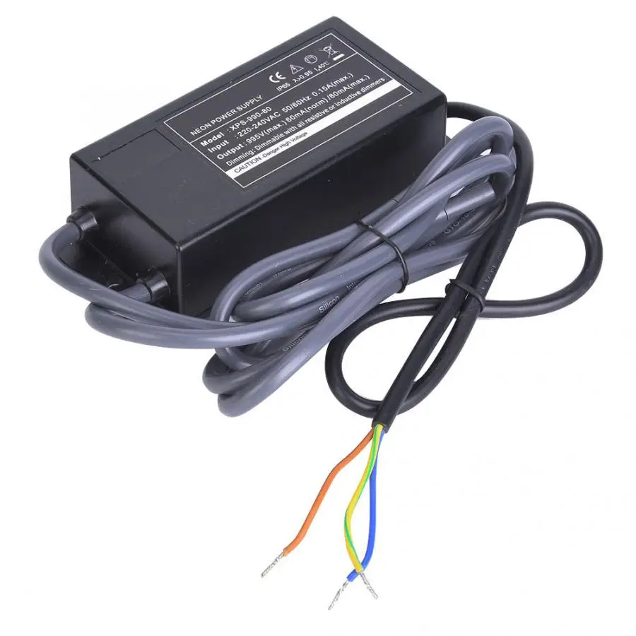 Неоновый светильник электронный трансформатор электропитание с неоновыми