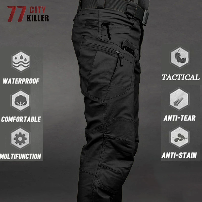 New Military Tactical Pants Waterproof Cargo Pants Men Breathable SWAT Army Solid Color Combat Trousers Work Joggers Size S-6XL New Military Tactical Pants Waterproof Cargo Pants Men Breathable SWAT Army Solid Color Combat Trousers Work Joggers Size S-6XL