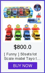 [Забавные] 50 компл./лот масштабная модель игрушка, маленький автобус от Tayo Дети миниатюрный автобус Детские oyuncak garage tayo шины автомобилей детские игрушки