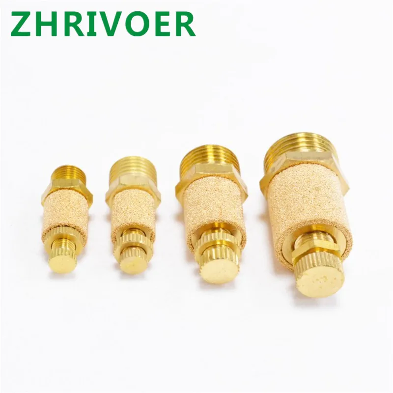 

Copper connector silencer Pneumatic Muffler Silencer Filter Flow Speed Controller Sintered Bronze 1/8" 1/4" 3/8" 1/2" 3/4"