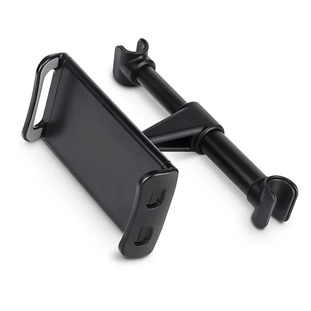 Вращающийся подголовник автомобильного сиденья держатель для планшета для Ipad Mini 1 2 3 4 I Pad 5 6 Air Pro 10,5 9,7 дюйма чехол для планшета - Цвет: Черный