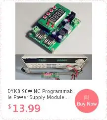 Dykb DC-DC повышающий преобразователь модуль 12 V-24 V до 200 V-450 V 300V 400V Напряжение Регулируемый Мощность зарядка f nixie часы светятся