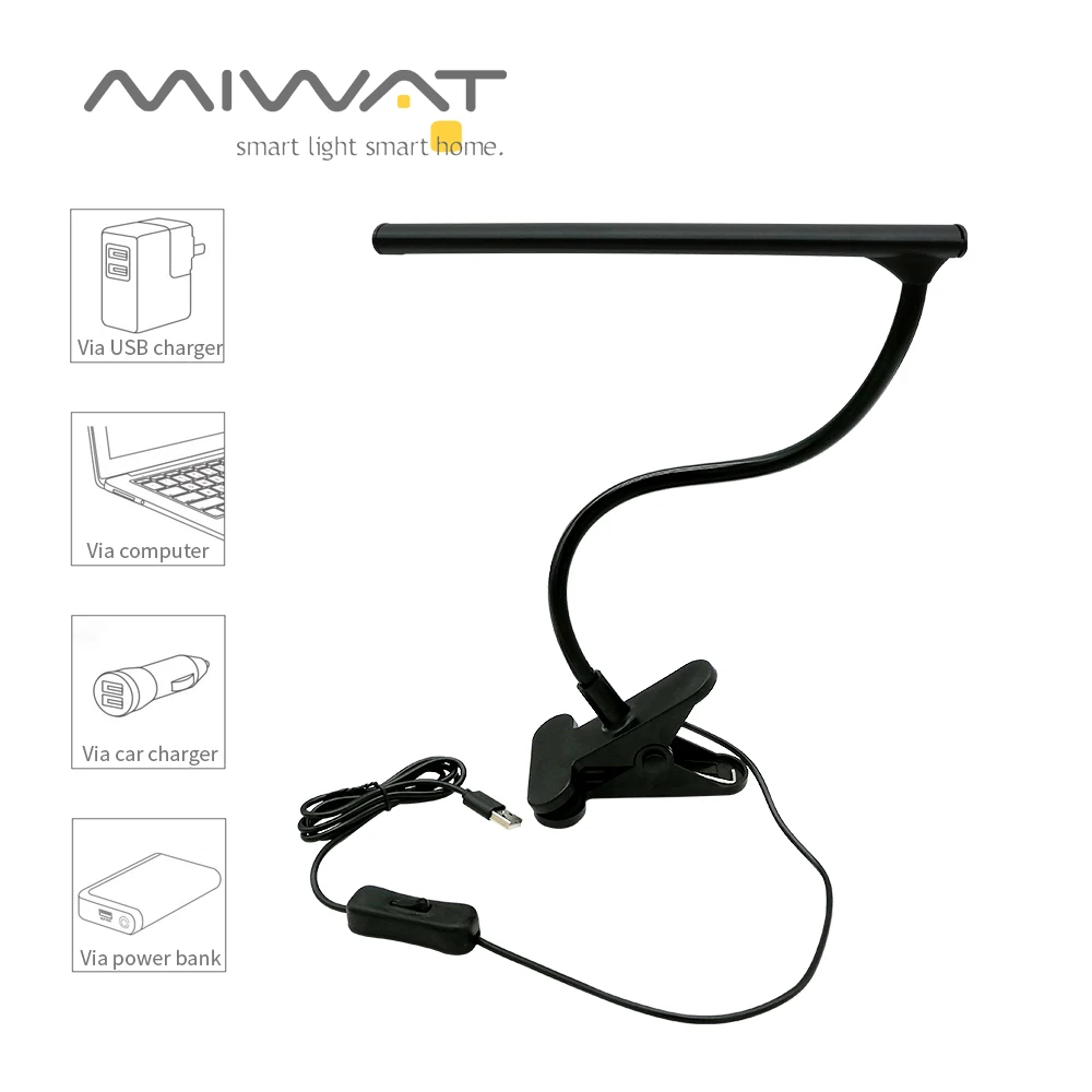 clip reading lamp