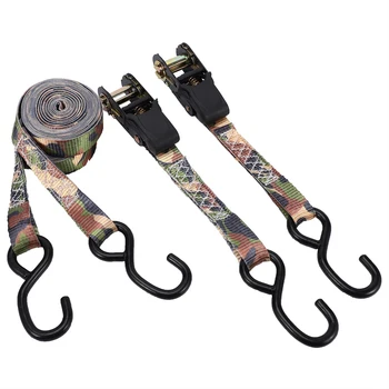 

14.7 Feet Off-Road Vehicle Roof Tensioner Straps Luggage Straps with Straps Self-Driving Travel Equipment Straps