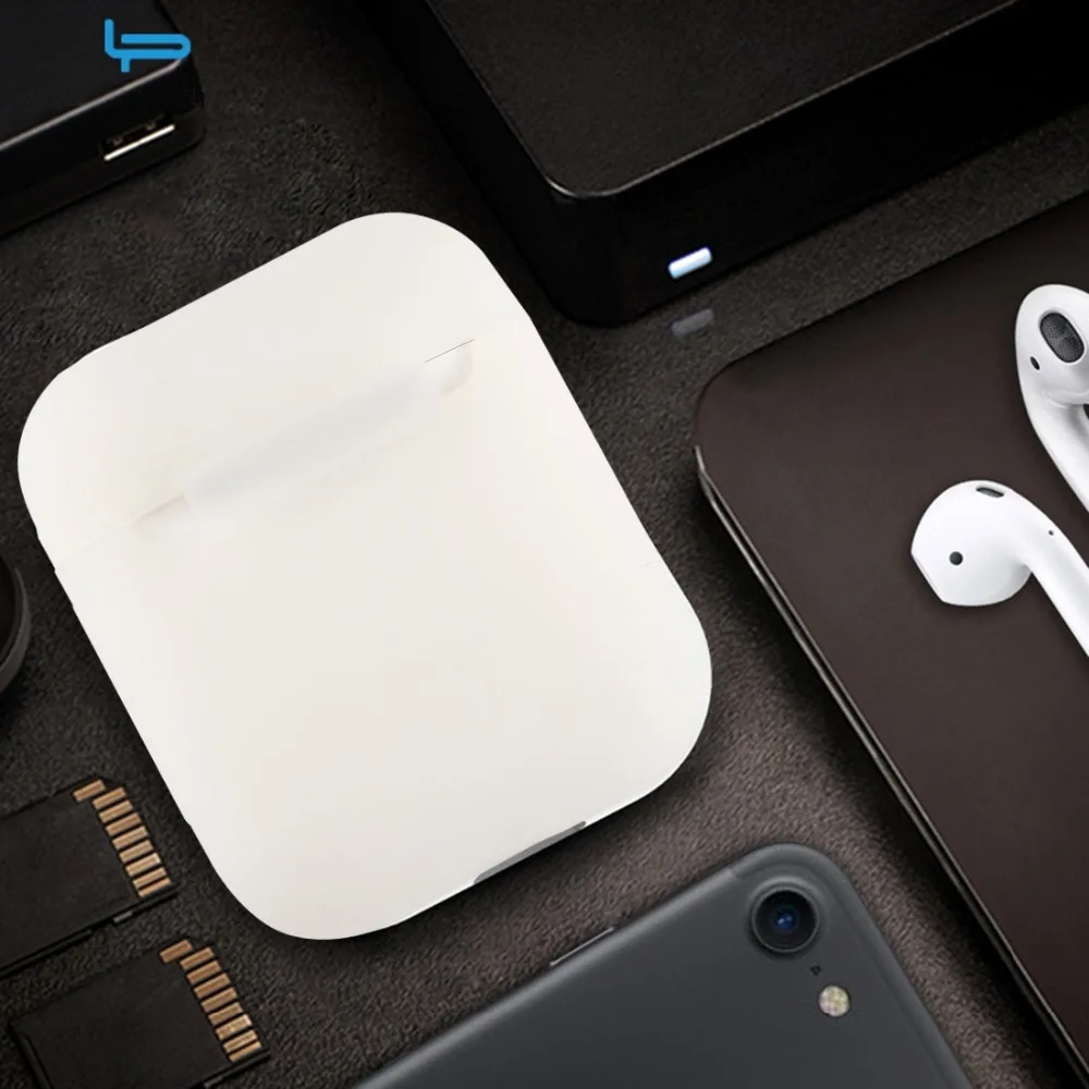 Мягкий силиконовый чехол, наушники для Apple Airpods, Bluetooth, беспроводные наушники, защитный чехол, коробка для Air Pods, вкладыши наушников, сумка