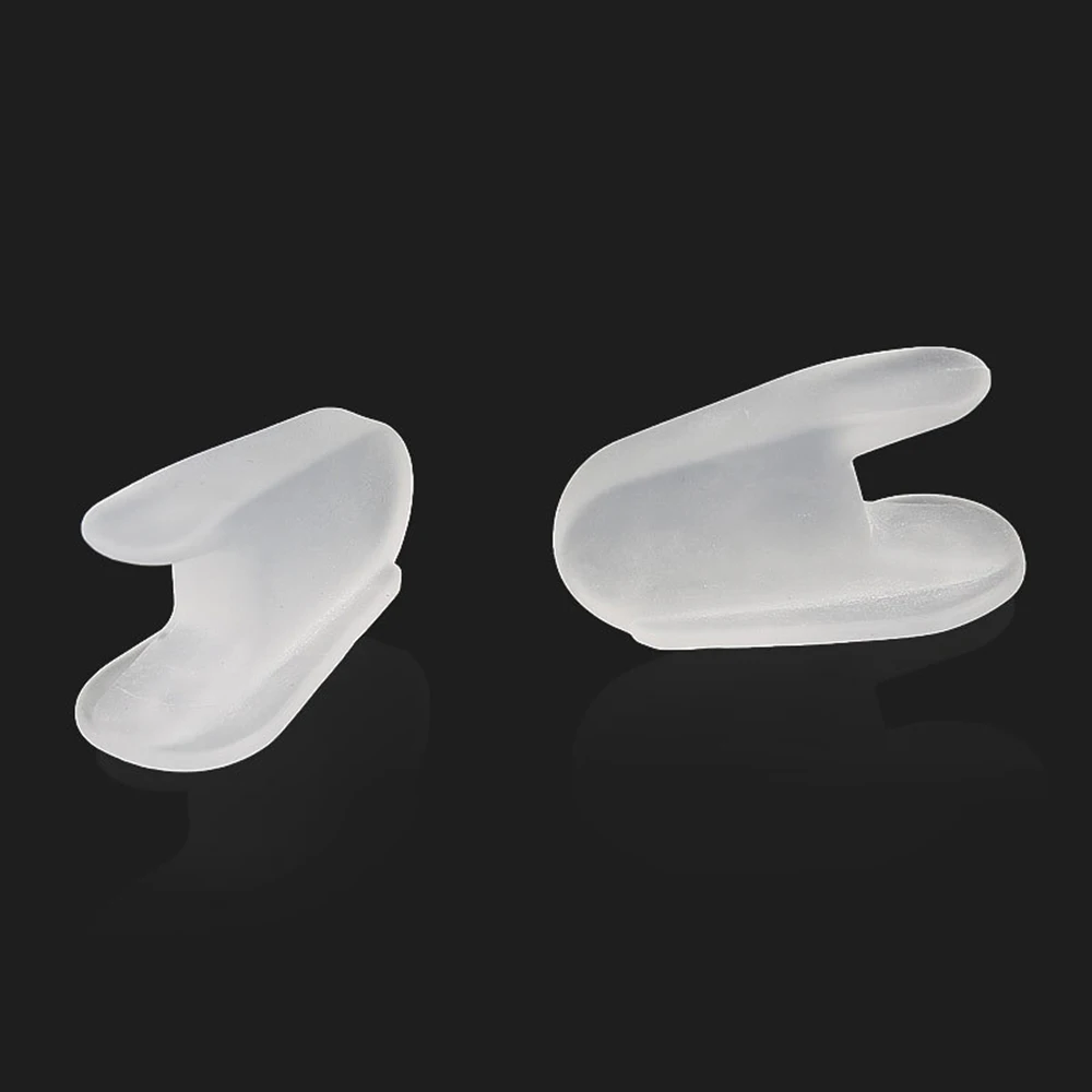 1 Pair Silicone Bone Thumb Orthotics Corrector Hallux Valgus Toe Separator Feet Care Thumb Orthotics Foot Care Tool