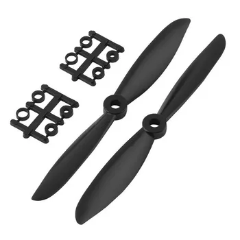 

2Pcs Prop 6045 6x4.5 Black Propeller Props CW CCW For Quadcopter QAV250 Worldwide sale