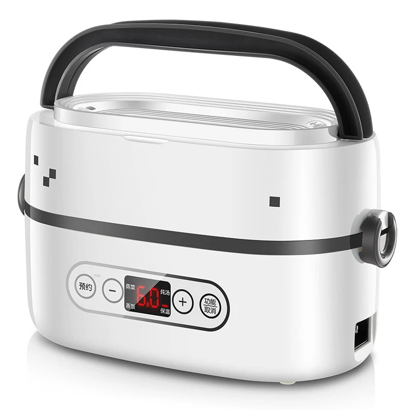 

220V Multi-function Rice Cooker Ceramic Liner Electric lunch box Insulation Heating Personal Cooking Appliances