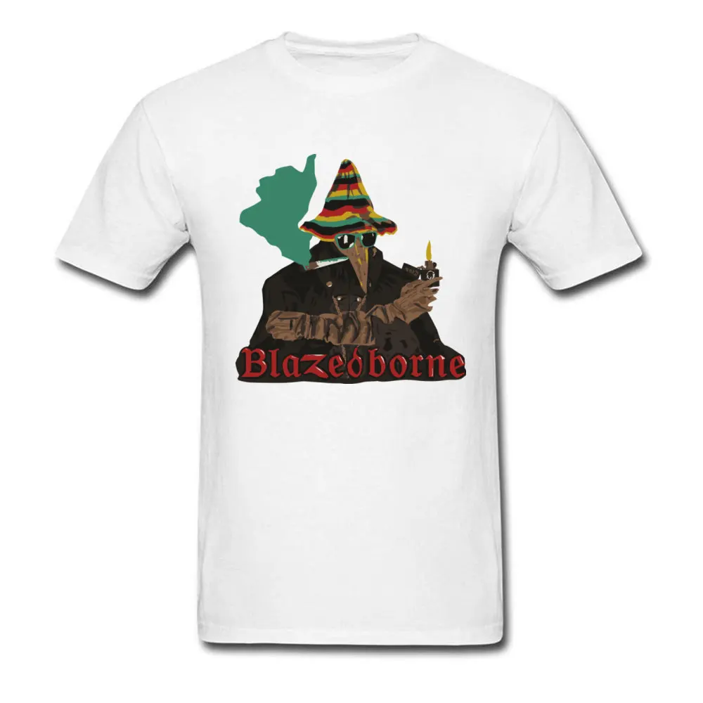 

Blazedborne T-shirt Men Bloodborne T Shirt Cool Summer Gift Clothing For Students Cotton Short Sleeve Game Tops Tees Oversized