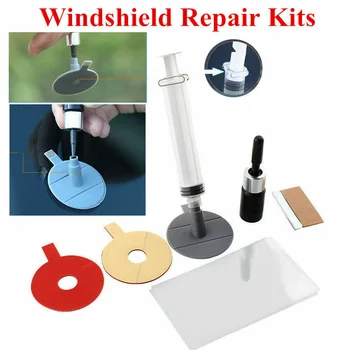 

Car Windshield Windscreen Broken Glass Repair Resin Kit Auto Broken Window Glass Crack Fix Repair Tool Car Accessories