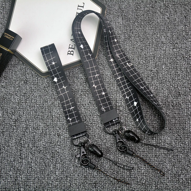 

lanyards for keys card Phone-Holder-Grip Lanyards for badges Keys Wrist-Straps Multi-Function Neck Bohemia Neck Strap Lanyard