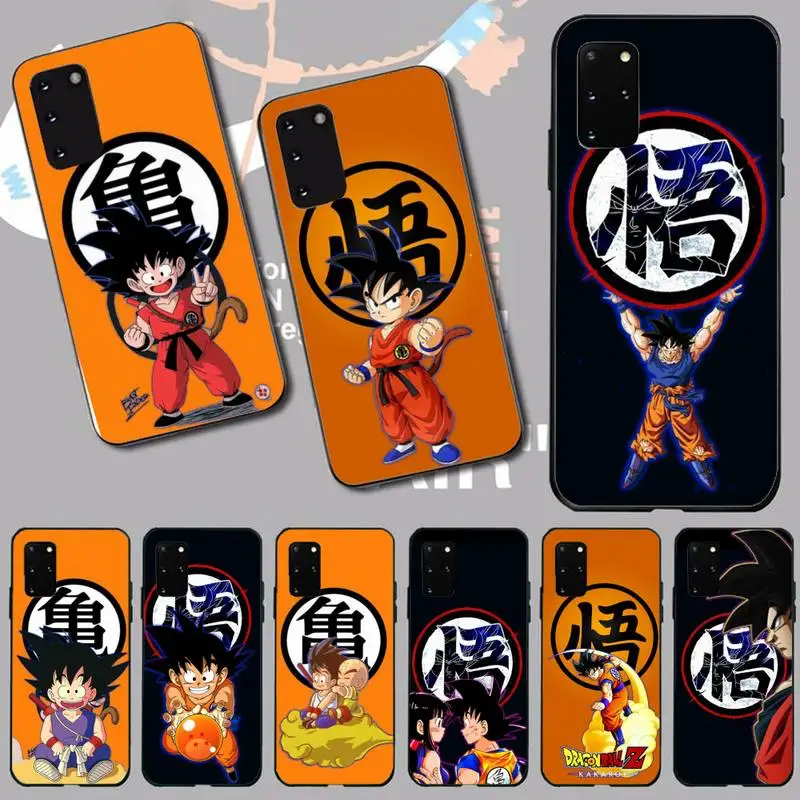 

Cute anime dragon ball Phone Case For Samsung Galaxy S8 S9 S10 Plus S10E Note 3 4 5 6 7 8 9 10 Pro Lite cover